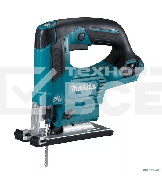 Лобзик Makita JV103DZ в\рук, 10.8В, Li-ion, 800-3000об\м, ход-23мм, рез-90мм, пилка , 3-маятн