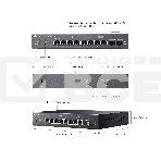 Коммутатор TP-Link SG2210XMP-M2, Smart линейки Omada с 8 портами PoE+ 2,5 Гбит/с и 2 портами SFP+, фото13