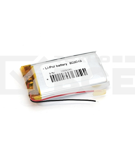 Аккумулятор Li-Pol (батарея) 8*30*48мм 2pin 3.7V/1200mAh