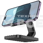 Настольный держатель для телефона Hoco HD8, складной, черный, фото4
