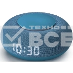 Умная колонка VK Капсула Мини 5Вт, с голосовым ассистентом Маруся, с LED-часами, морской синий (MRC02BL), фото2