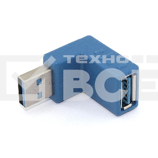 Угловой удлинитель USB Type A с поворотом вниз