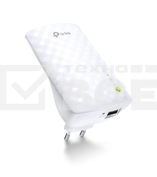 Повторитель беспроводного сигнала TP-Link SOHO RE200 10/100BASE-TX/Wi-Fi белый поставляется без кабеля RJ-45