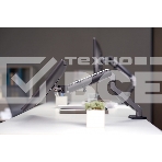 Кронштейн для мониторов Ultramounts UM734BL серый/черный 17'-27' макс.7кг крепление к столешнице поворот и наклон, фото17