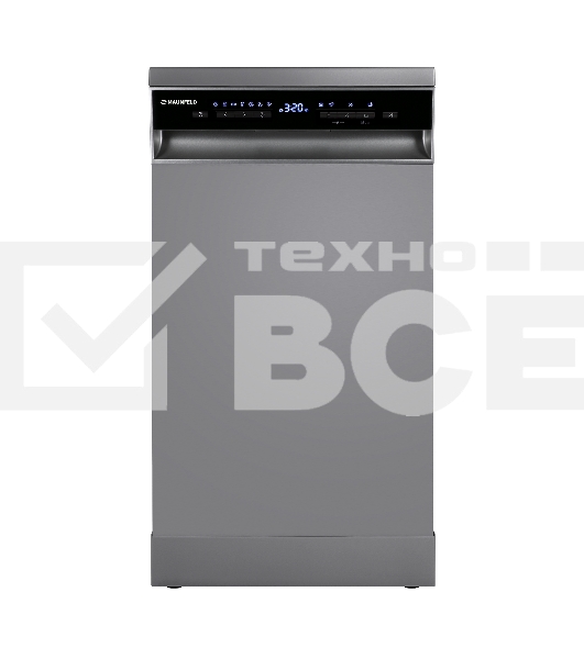 Посудомоечная машина Maunfeld MWF45331S Inverter 2100 Вт, нержавеющая сталь