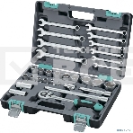Набор инструментов STELS 141021/2'' CrV пластиковый кейс 31 предм., фото2