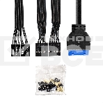 Корпус Minitower ExeGate BAA-403U-AAA400 (mATX, БП AAA400 с вент. 8см, 1*USB+1*USB3.0, HD Audio, черный), фото5