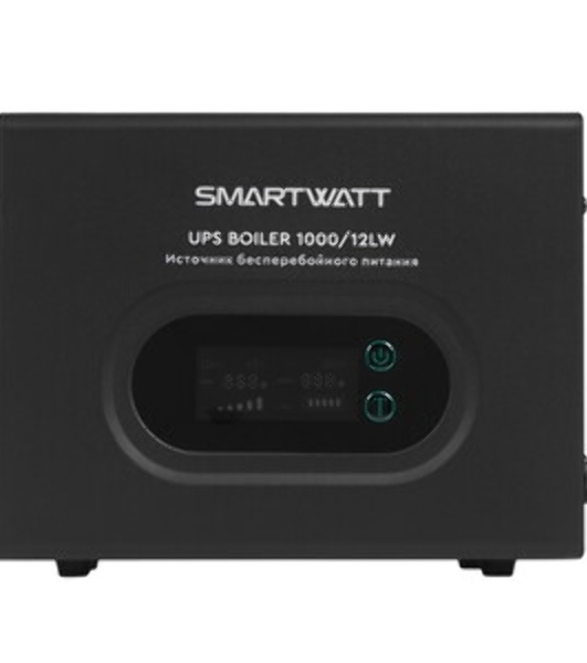Источник бесперебойного питания Smartwatt Boiler 1000/12LW 600Вт 1000ВА черный