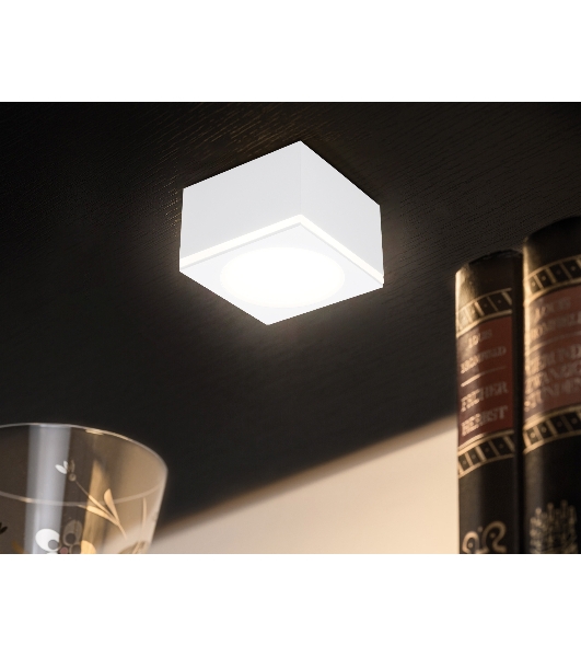 Светильник Ambrella light TN266 WH белый LED 4200K 12W 96*96*70