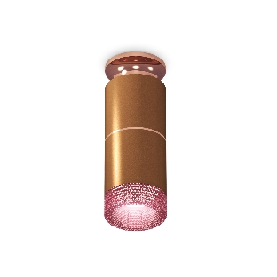 Светильник Ambrella Light XS6304211 SCF/PPG/PI кофе песок/золото розовое полированное/розовый MR16 GU5.3