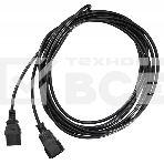 Кабель-удлинитель питания Buro AN23-1008-5 IEC320-C13/IEC320-C14 5м, фото 1