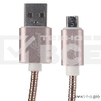 Кабель USB 2.0 Cablexpert CC-G-mUSB02Cu-1M, AM/microB, серия Gold, длина 1м, золото, блистер, фото2