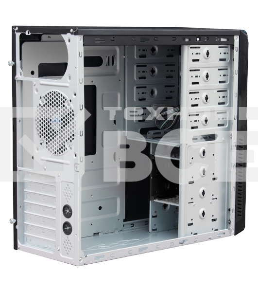 Компьютерный корпус Midi Tower Powerman/InWin BA833BK PM-600ATX-F U3.0*2+A(HD) Mid-ATX [ 6125674]