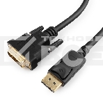 Кабель DisplayPort-DVI Gembird/Cablexpert 1.8м, 20M/19M, черный, экран, пакет(CC-DPM-DVIM-6), фото9