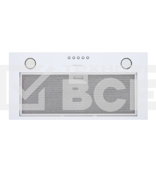 Вытяжка встраиваемая Maunfeld Crosby Power 60 белый управление: кнопочное (1 мотор)