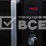 Микроволновая печь Hyundai HYM-M2062 черный, 23 л, 800 Вт, переключатели - поворотный механизм/кнопки, фото13