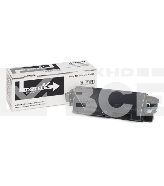 Картридж лазерный Kyocera TK-5150K (1T02NS0NL0) черный для P6035cdn/M6035cidn/M6535cidn 12000 стр.