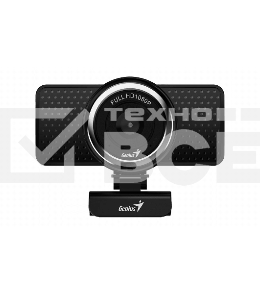 Интернет-камера Genius Веб-камера Genius ECam 8000 черная (Black) new package, 1080p Full HD, Mic, 360°, универсальное мониторное крепление, гнездо для штатива