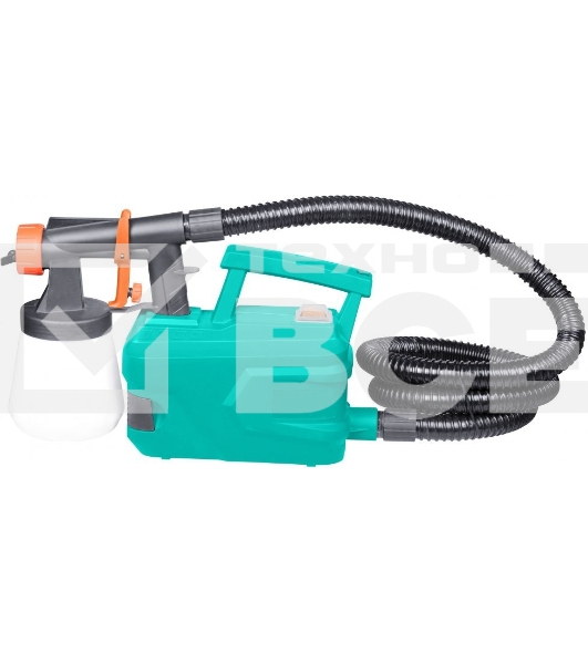 Краскопульт электрический Sturm SG9660B, 600Вт, 1100 мл/мин, бак на поясе, HVLP, С ТУРБИНОЙ SG9660B