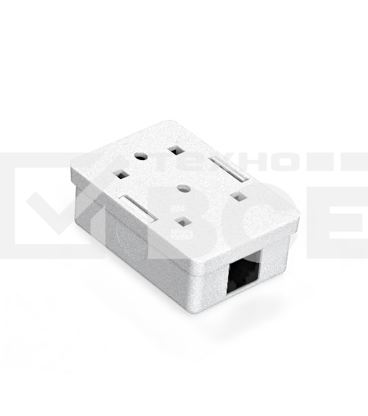Розетка внешняя ExeGate SM1-RJ45-C6 RJ-45 кат.6 UTP Krone/110