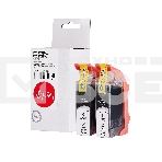 Набор струйных картриджей Sakura 2932B012 (520 PG Black/520 PG Black) для Canon, черный, 16x2 мл., 340 к., фото 1