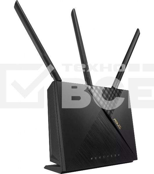 Маршрутизатор ASUS 4G-AX56 Dual-Band WiFi 6 LTE Router 574+1201Mbps EU RTL {5} (869225) (90IG06G0-MO3110)