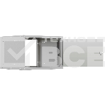 Шкаф коммутационный NTSS Lime (NTSS-WL6U5560GS) настенный 6U 550x600мм пер.дв.стекл несъемн.бок.пан. 30кг серый 110град. IP20 сталь, фото 1