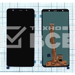 Дисплей для Samsung Galaxy A7 SM-A750F (2018) (OLED Full Size) черный, фото 1