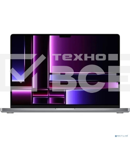 Ноутбук Apple MacBook Pro 16 2023 [MNW83C/A] (КЛАВ.РУС.ГРАВ.) Space Grey 16.2