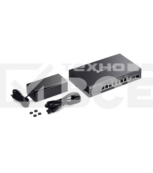 Коммутатор TP-Link SG2210XMP-M2, Smart линейки Omada с 8 портами PoE+ 2,5 Гбит/с и 2 портами SFP+