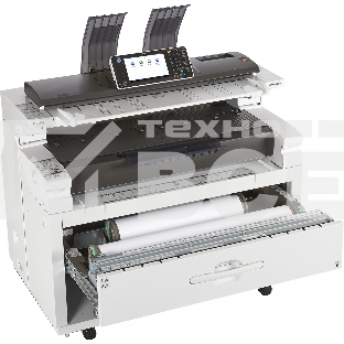 МФУ лазерный Ricoh MP W6700SP (417290), А0, монохромный, печ. до 3,3 стр/мин (A0) 6,7 стр/мин (A1), 36