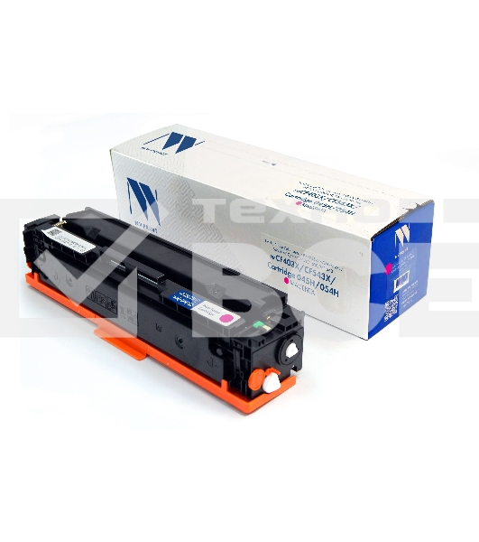 Картридж лазерный NVP совместимый NV-CF403X/CF543X/045H/054H Magenta универсальные для HP/Canon Color LaserJet Pro M252/M274/M254/M280/611C/MF631C/LBP-620/MF-640 (2500k)