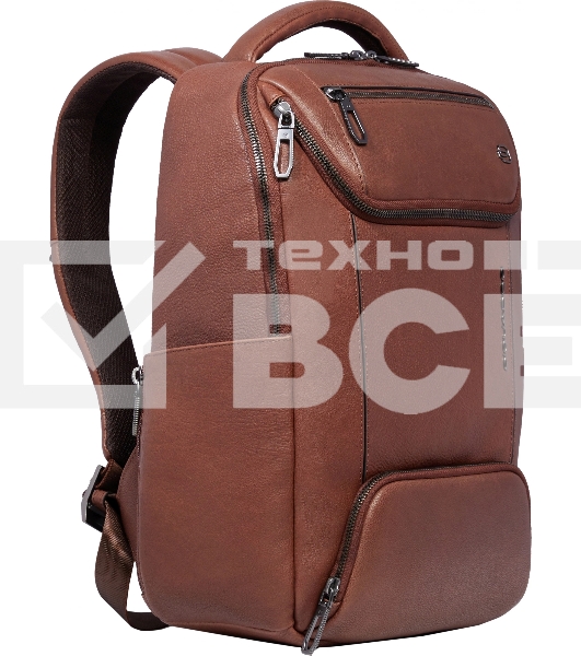 Рюкзак Piquadro Cronus CA6687S134/M кожа, коричневый