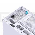 Корпус без блока питания Case JONSBO D32 STD, Mini-Tower, TG, no fan, 1xUSB-A 3.0 + 1xUSB-C 3.1, mATX, mITX White, фото6