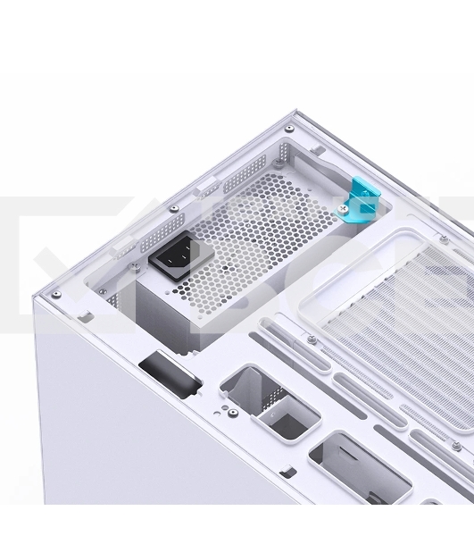 Корпус без блока питания Case JONSBO D32 STD, Mini-Tower, TG, no fan, 1xUSB-A 3.0 + 1xUSB-C 3.1, mATX, mITX White