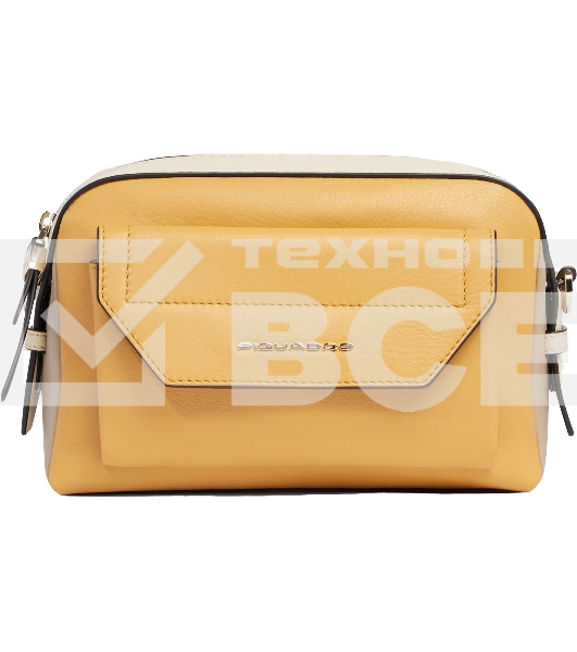 Сумка женская Piquadro Circle BD6468W92/GBE желтый/бежевый натур.кожа