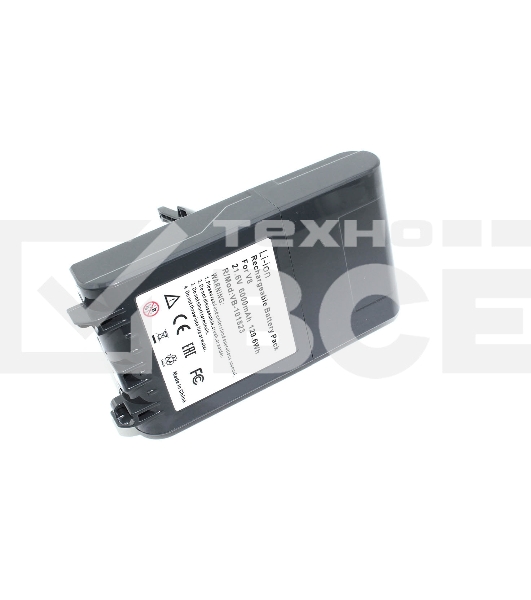 Аккумулятор для Dyson V8 (SV10, SV10E) 6000mAh 21.6V