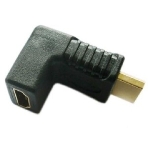 Удлинитель HDMI папа-мама угловой влево, фото2