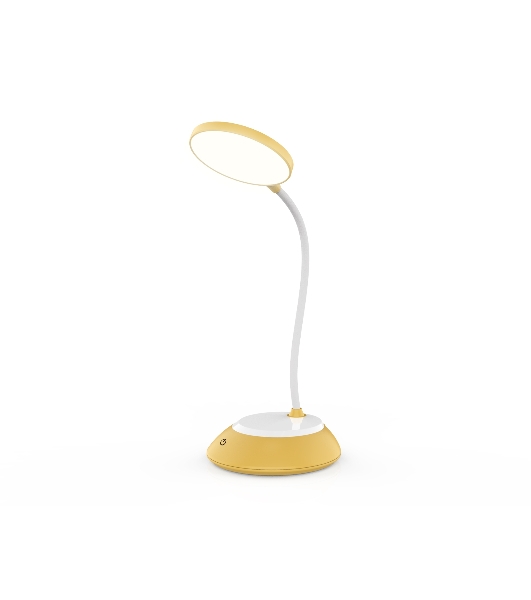 Светодиодная настольная лампа Ambrella light DE602 YL/WH желтый/белый LED 2800-6500K 5W