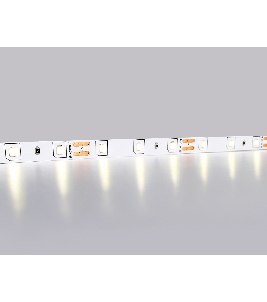 Светодиодная лента GS1002 2835 60Led/ 4.8W m/ 12V IP20 4500K/ 5000*8*1.2mm (2 конт.)