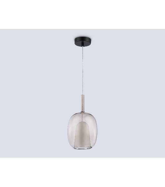 Подвесной светильник Ambrella light LH11125 BK/WH/TI черный/белый/янтарь E27 max 60W D175*310