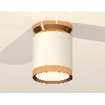 Светильник Ambrella Light XS8141030 SWH/PYG белый песок песок/золото желтое полированное GX53 (N8909, C8141, N8124), фото3