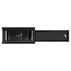 Шкаф телекоммуникационный 19' настенный 4U ExeGate EC-WM-4U.600.M.BLACK (19”, 4U, 600x600x280mm (ШхГхВ), передняя дверь металл, съемные боковые панели, пыле- и влагозащита IP23, черный RAL 9004), фото11