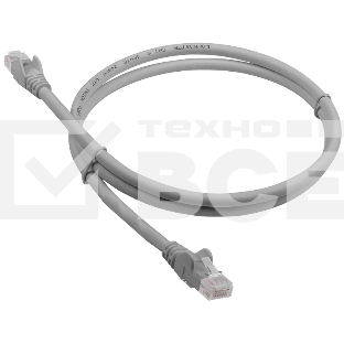 Патч-корд LANMASTER LSZH UTP кат.6, 7.0 м, серый