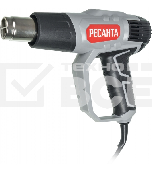 Технический фен Ресанта ФЭ-2000ЭК 2000Вт темп.50/50-550/50-550С