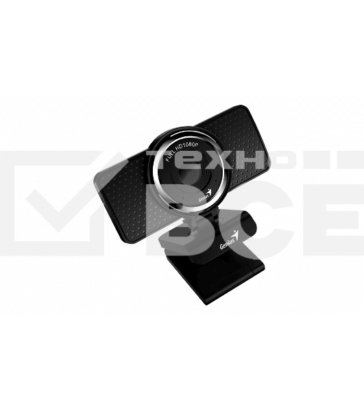 Интернет-камера Genius Веб-камера Genius ECam 8000 черная (Black) new package, 1080p Full HD, Mic, 360°, универсальное мониторное крепление, гнездо для штатива