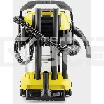 Строительный пылесос Karcher WD 5 S V-25/5/22 желтый, 1100 Вт, уборка сухая/сбор воды, пылесборник мешок/контейнер, 25 л, фото3