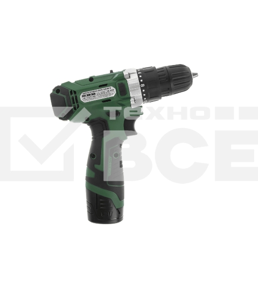 Дрель-шуруповерт аккумуляторная Haммer ACD12CS, Аккумуляторная, 12В