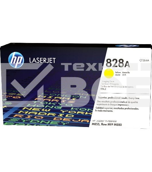 Фотобарабан HP 828A Yellow (CF364A) желтый, 30000 стр, для Color LaserJet Enterprise M855/M880/828A