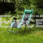 Кресло-шезлонг складное, многопозиционное 160х63,5х109 cм, Camping  Palisad, фото8